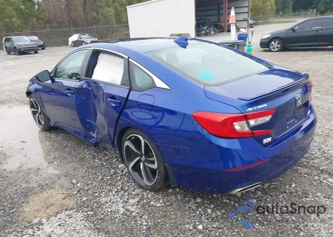 2018 Honda Accord Sport z USA, uszkodzony, nr VIN 1HGCV1F3XJA132198